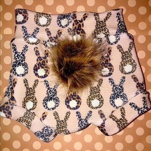 Easter bunny bummies with removable tail.